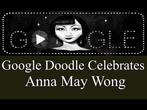 Google Doodle Celebrating Anna May Wong