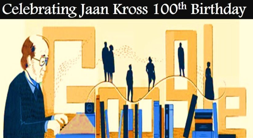 Google Doodle Celebrates Jaan Kross’ 100th Birthday