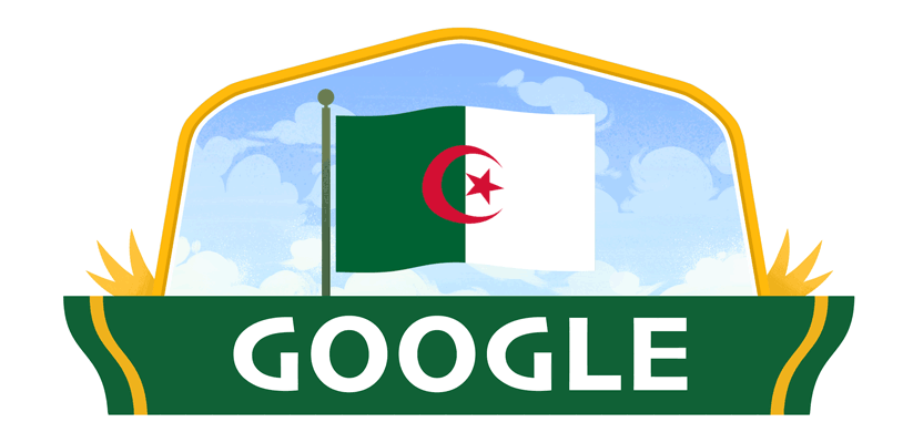 Google doodle celebrates Algeria Independence Day