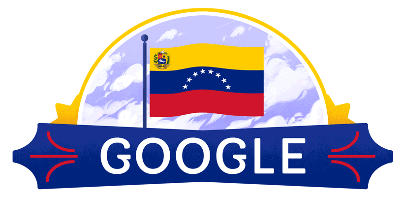 Google doodle celebrates Venezuela’s Independence Day