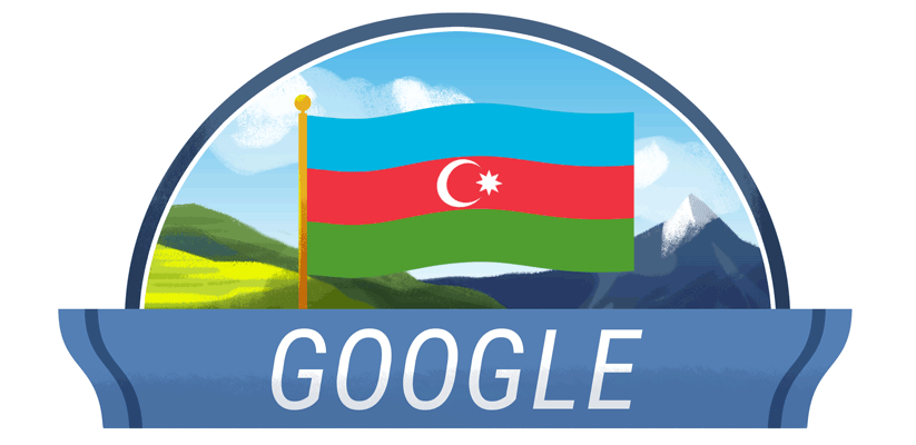 Google Doodle Celebrates Azerbaijan’s Independence Day