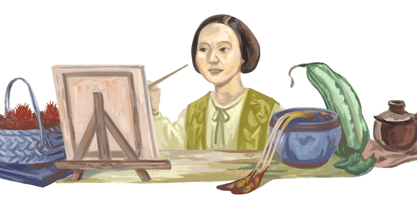 Google doodle honors Singaporean artist ‘Georgette Chen’