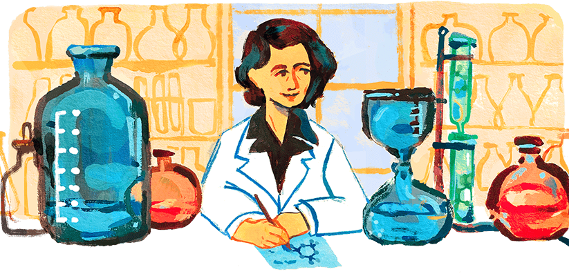 Google doodle celebrates Turkish professor and scientist Dr. Remziye Hisar