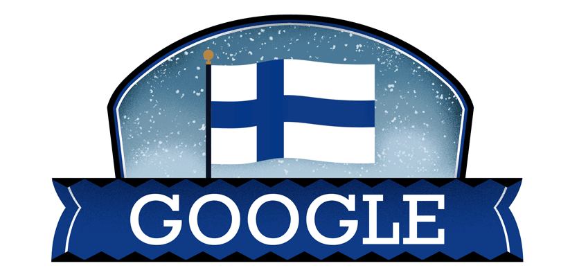 Google doodle celebrates Finland’s Independence Day