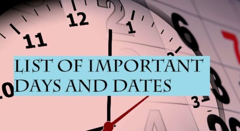 Here’s list of important national and international days in the month of January 2022