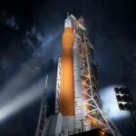 NASA is developing the SLS megarockets for crewed moon missions