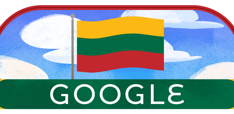Google doodle celebrates Lithuania’s Independence Day