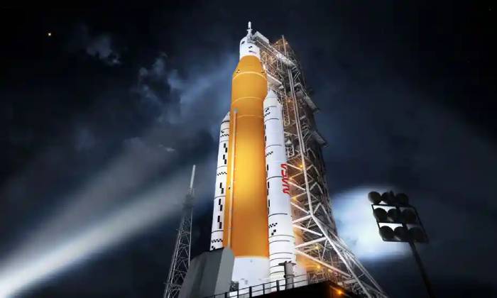 The Mega Artemis moon rocket will be displayed on the launchpad on June 6th