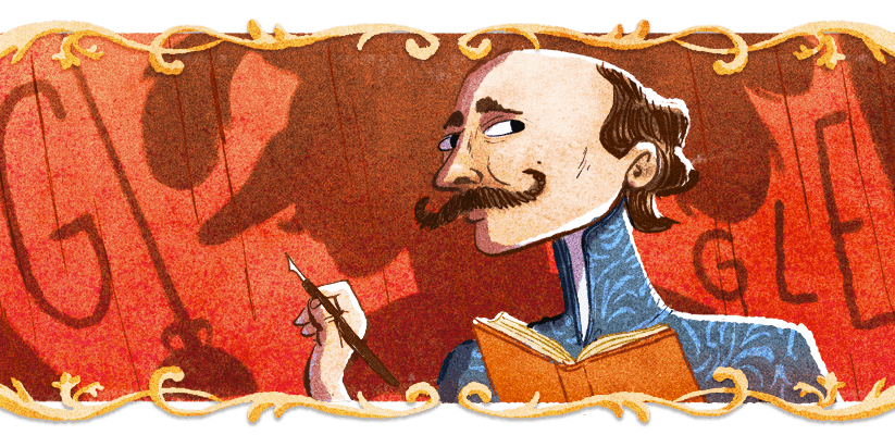 Edmond Rostand: Google doodle honors Neo-Romantic French poet and playwright
