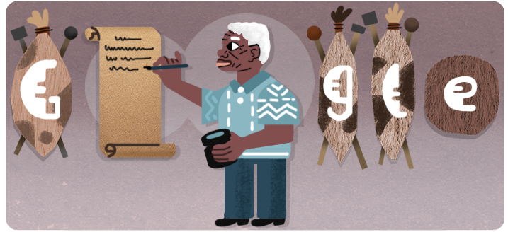 Mazisi Kunene: Google doodle celebrates 92nd birthday of South African poet