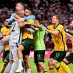 Australia reaches World Cup finals with goalkeeper Andrew Redmayne’s heroics in the shootout against Peru