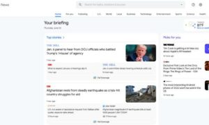 How to turn on or off the new Google News on the web