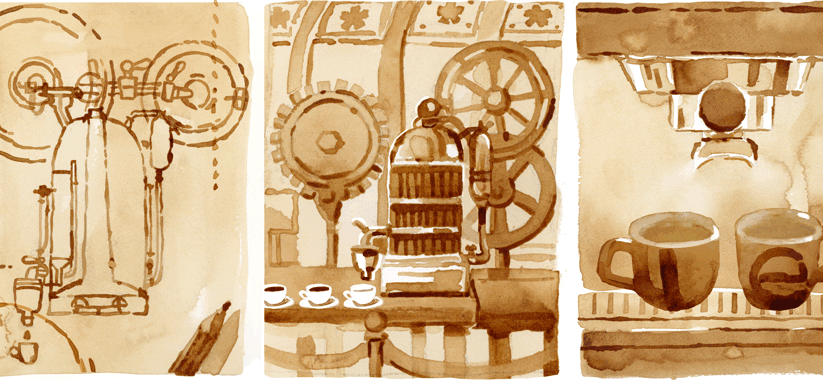 Angelo Moriondo: Google doodle celebrates 171st birthday of godfather of espresso machines