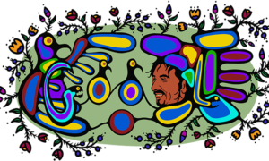 Norval Morrisseau: Google doodle honors Indigenous Canadian artist, known as Copper Thunderbird