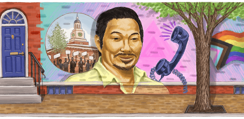 Kiyoshi Kuromiya: Google doodle celebrates inspiring life of Japanese American author and AIDS activist