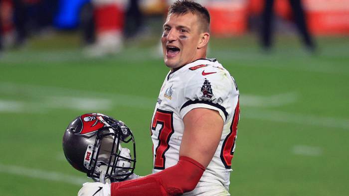 Rob Gronkowski of Tampa Bay Buccaneers is retiring from NFL once more