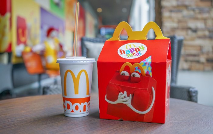 McDonald’s is offering adult customers Happy Meals, but with a twist