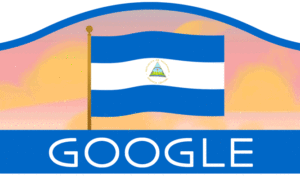 Google doodle celebrates Nicaragua National Day
