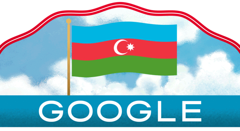 Google doodle celebrates Azerbaijan’s Restoration of Independence Day
