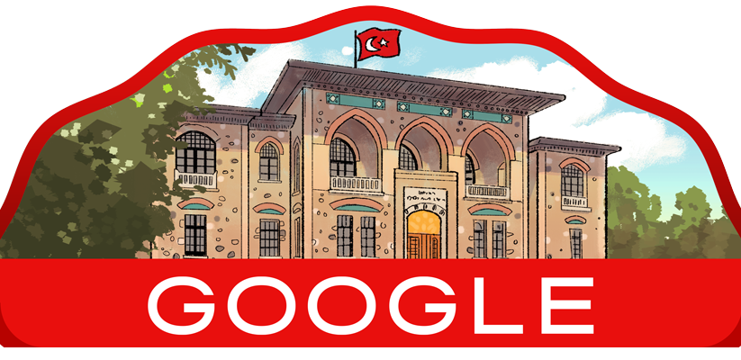 Google doodle celebrates Türkiye National Day