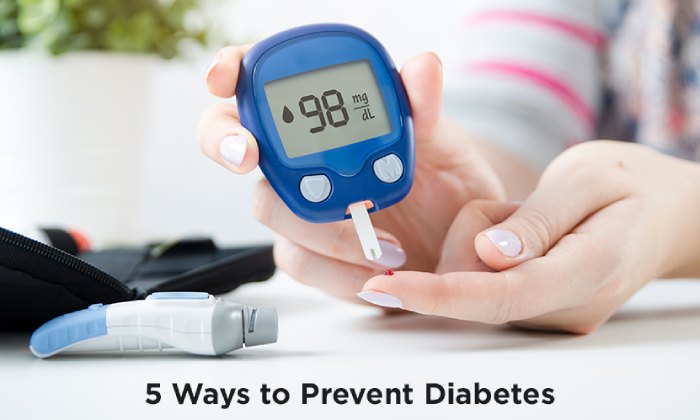 If diabetes runs in your family, how can you prevent it? As follows