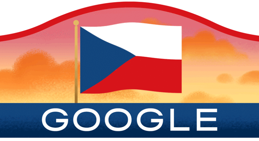 Google doodle celebrates Czech Republic Freedom and Democracy Day