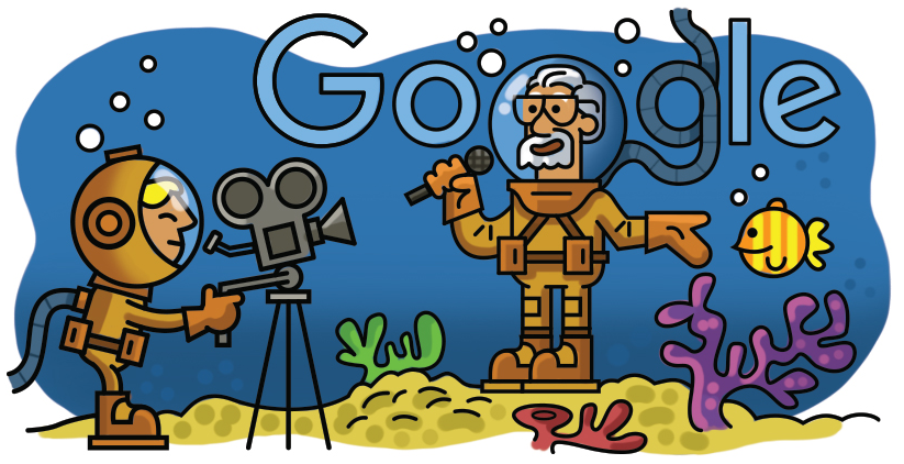 Hamed Gahar : Google doodle celebrates 115th birthday of scientist, marine biologist and TV host