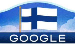 Google doodle celebrates Finland Independence Day