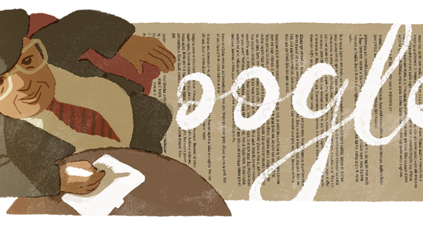 Gonzalo Rojas: Google doodle celebrates the 106th birthday of Chilean poet, diplomat
