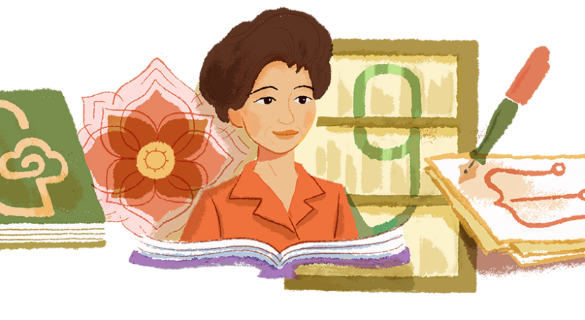 Khun Nilawan Pintong : Google doodle celebrates the 107th birthday of Thai women’s rights activist and editor