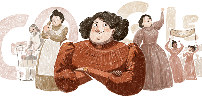 Adelaide Cabete : Google doodle celebrates 156th birthday of Portuguese feminist and physician