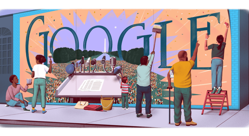 MLK Day: Google doodle celebrates Dr. Martin Luther King Jr. Day