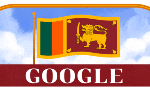 Google doodle celebrates Sri Lanka’s Independence Day
