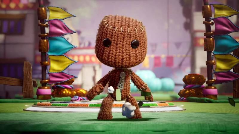 Sackboy, the debut game for the PS5, is free on PlayStation Plus in April