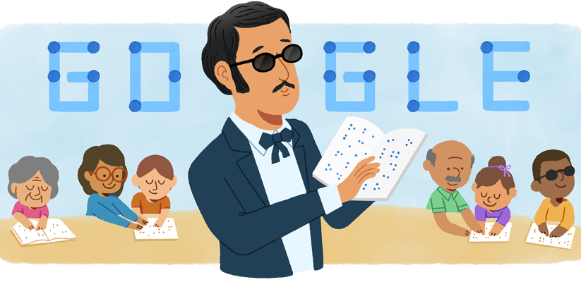 Google doodle celebrates the 189th birthday of ‘José Álvares de Azevedo’ Brazilian Romantic poet