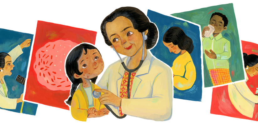 Dr. Julie Sulianti Saroso : Google doodle celebrates the 106th Birthday of Indonesia’s first female doctors