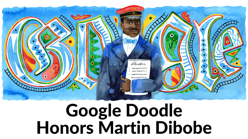 Martin Dibobe: Google doodle honors the Cameroonian train driver
