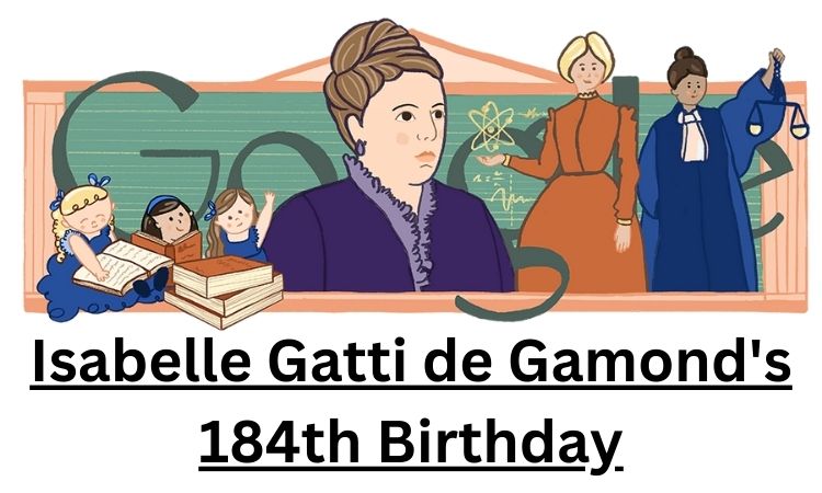 Google doodle celebrates the 184th birthday of Belgian educator ‘Isabelle Gatti de Gamond’