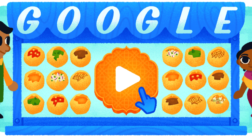 Pani Puri: Google doodle honors a popular South Asian street food