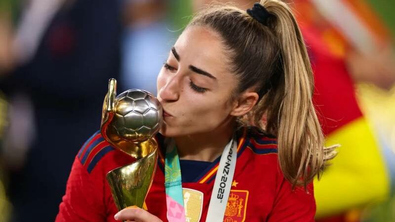 Olga Carmona learns of father death after scoring the lone goal in Spain’s World Cup win