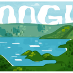 Google doodle honors the Indonesia’s Lake Toba, world’s largest crater lake