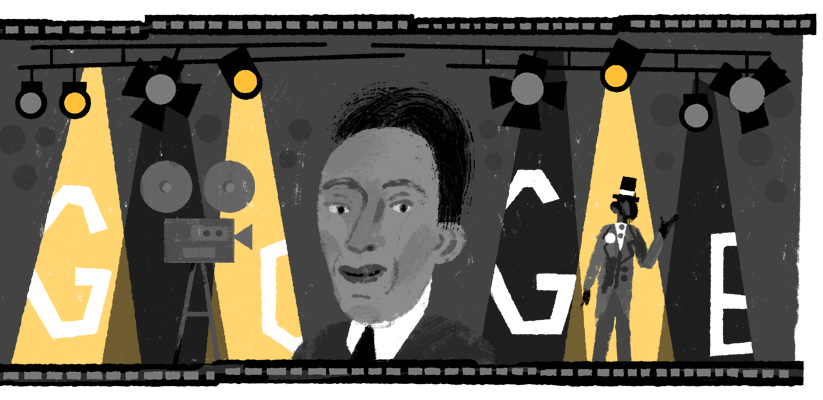 Google doodle celebrates the 128th Birthday of French actor ‘Habib Benglia’