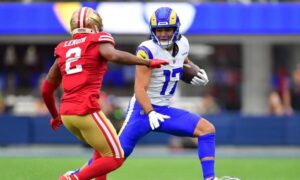 Puka Nacua of Rams sets an NFL record by making 25 receptions in his first two games