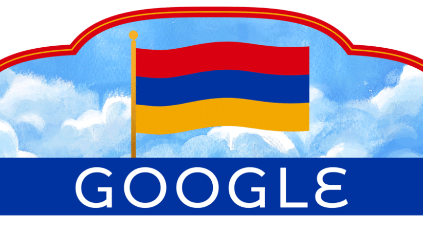 Google doodle celebrates the Armenia’s Independence Day
