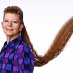 A Tennessee woman breaks the record for the longest mullet ever