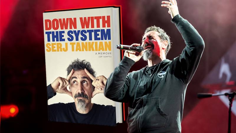 Serj Tankian announces the release of his philosophical memoir “Down With the System” in May