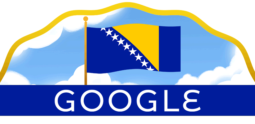 Google doodle celebrates the Bosnia and Herzegovina on its Statehood Day
