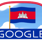 Google doodle celebrates the Cambodia’s Independence Day