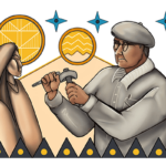 Google doodle honors the Chiricahua Apache sculptor and painter Allan Haozous (Houser)