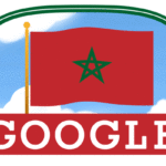 Google doodle celebrates the Morocco Independence Day